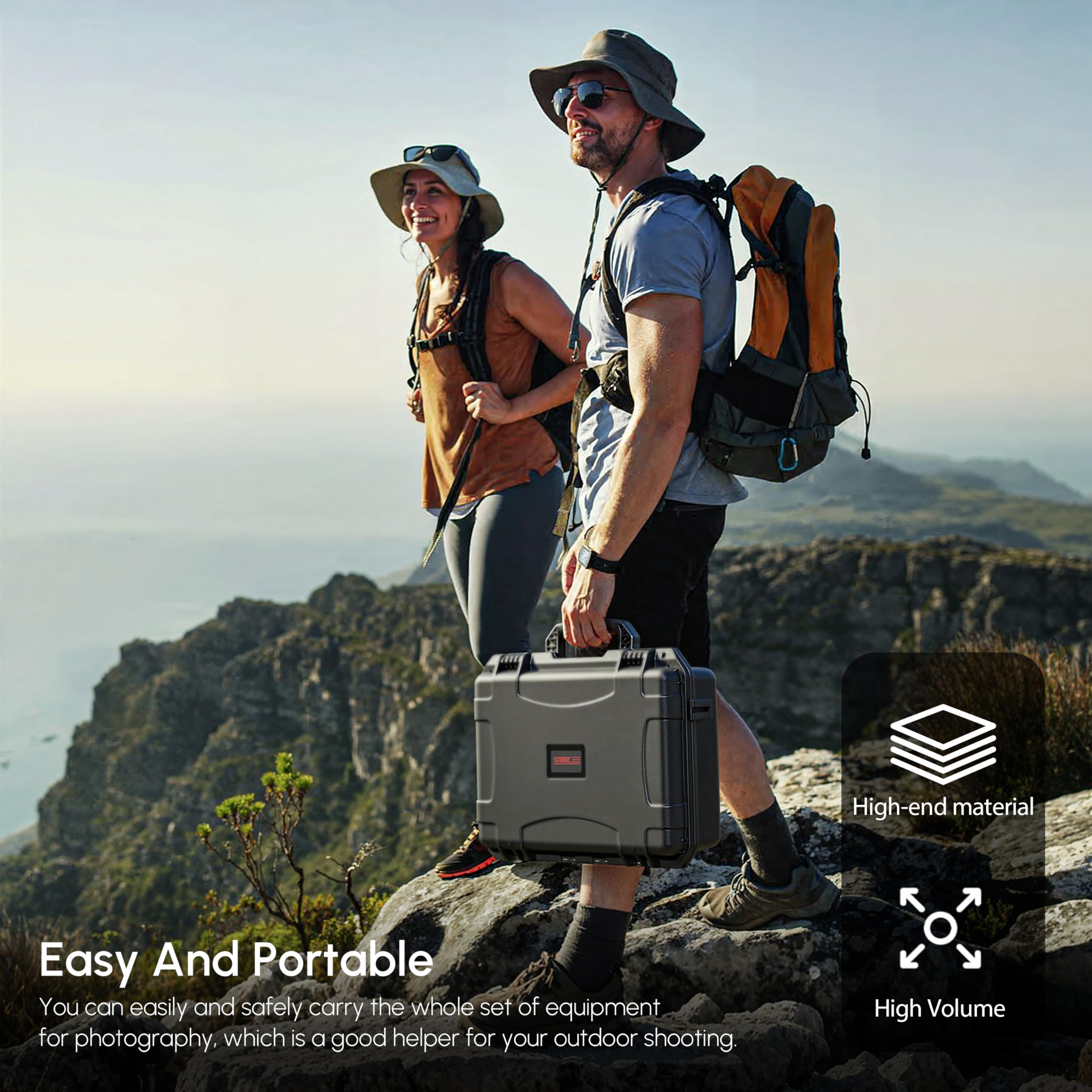 Waterproof Hard Case for DJI A - Drone Goggles Dji 评论和价格