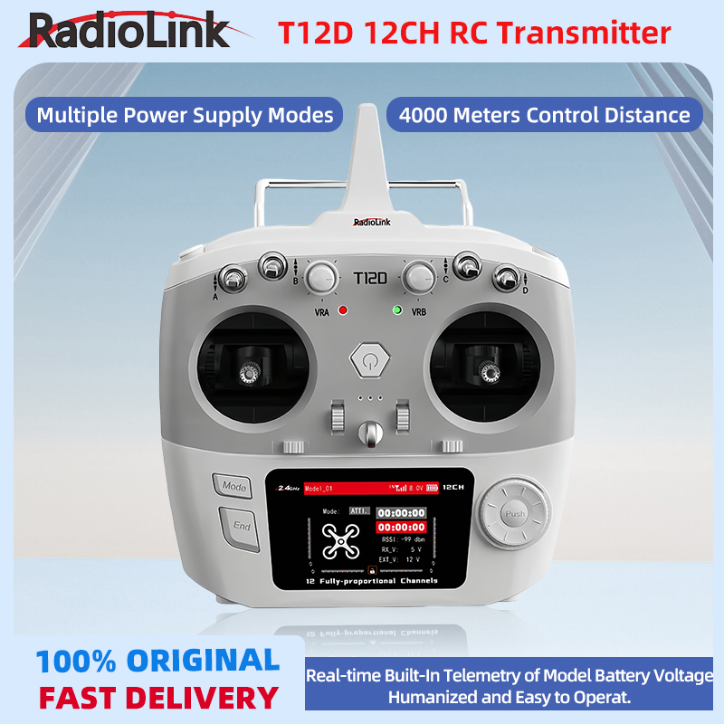 RadioLink T12D 12-Channel 2.4G - Radio Transmitter 2.4Ghz 评论和价格