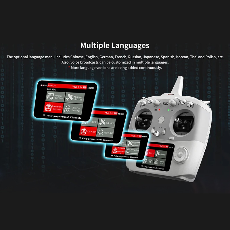 RadioLink T12D 12-Channel 2.4G - Radio Transmitter 2.4Ghz 评论和价格
