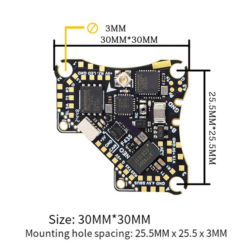 FBIL-F435 NEO 1S AIO Flight Co - 4 In 1 Esc 评论和价格