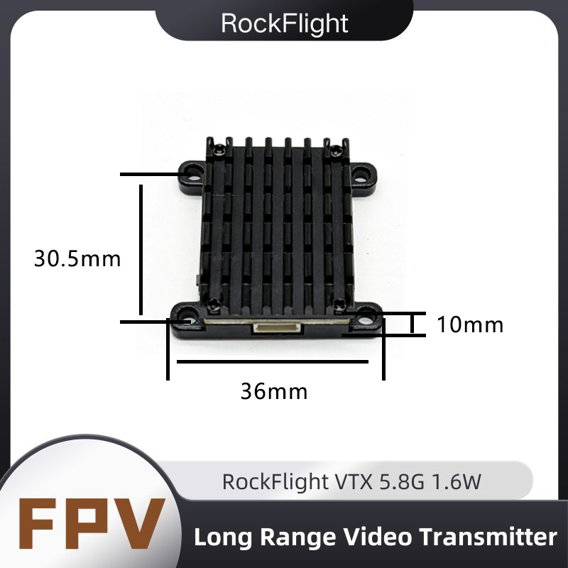 RockFlight TX663 VTX 5.8G 48CH - Rc Transmitter 评论和价格