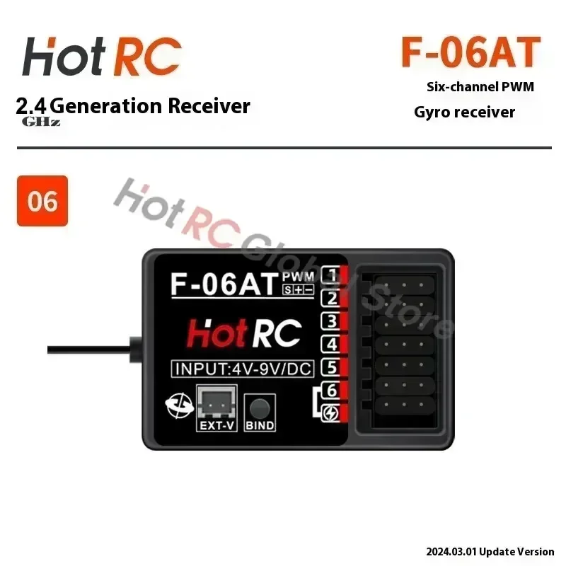 HOTRC 2.4Ghz 4/6/8 Channel F-0 - Radio Transmitter 2.4Ghz 评论和价格