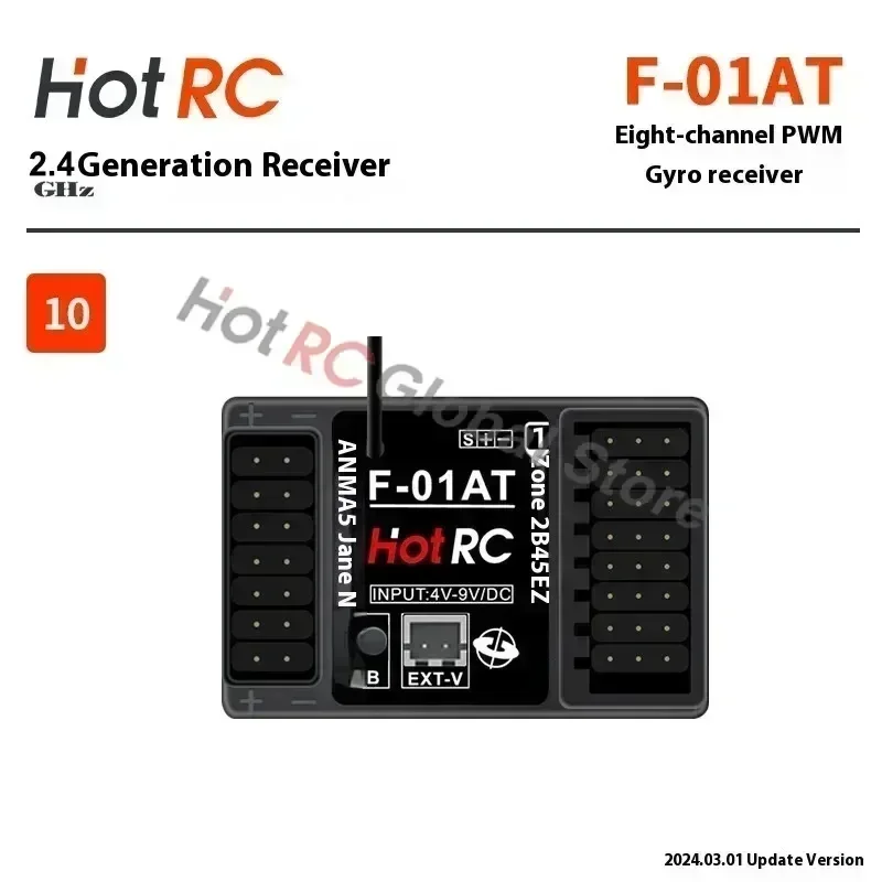 HOTRC 2.4Ghz 4/6/8 Channel F-0 - Radio Transmitter 2.4Ghz 评论和价格