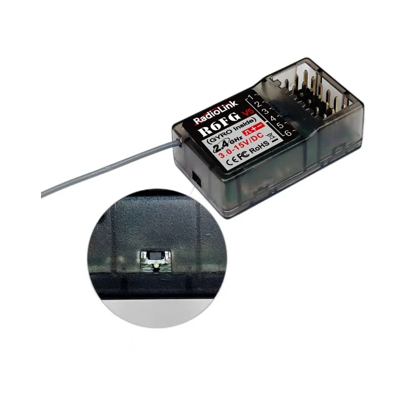 Radiolink R6FG V5 Receiver 6 C - Radio Transmitter 2.4Ghz 评论和价格