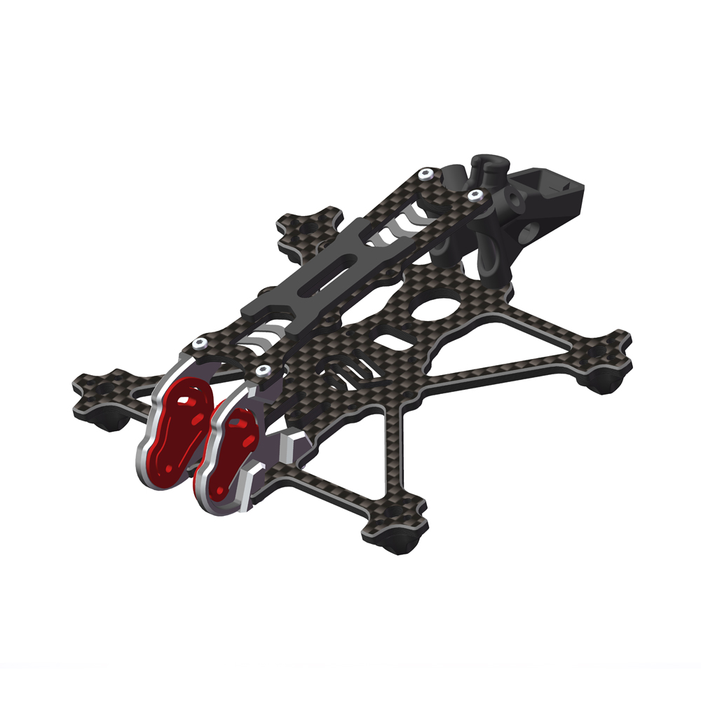 AlfaRC Fi-25 DJI O4 Air Unit 6 - Carbon Fiber Drone Frame 评论和价格