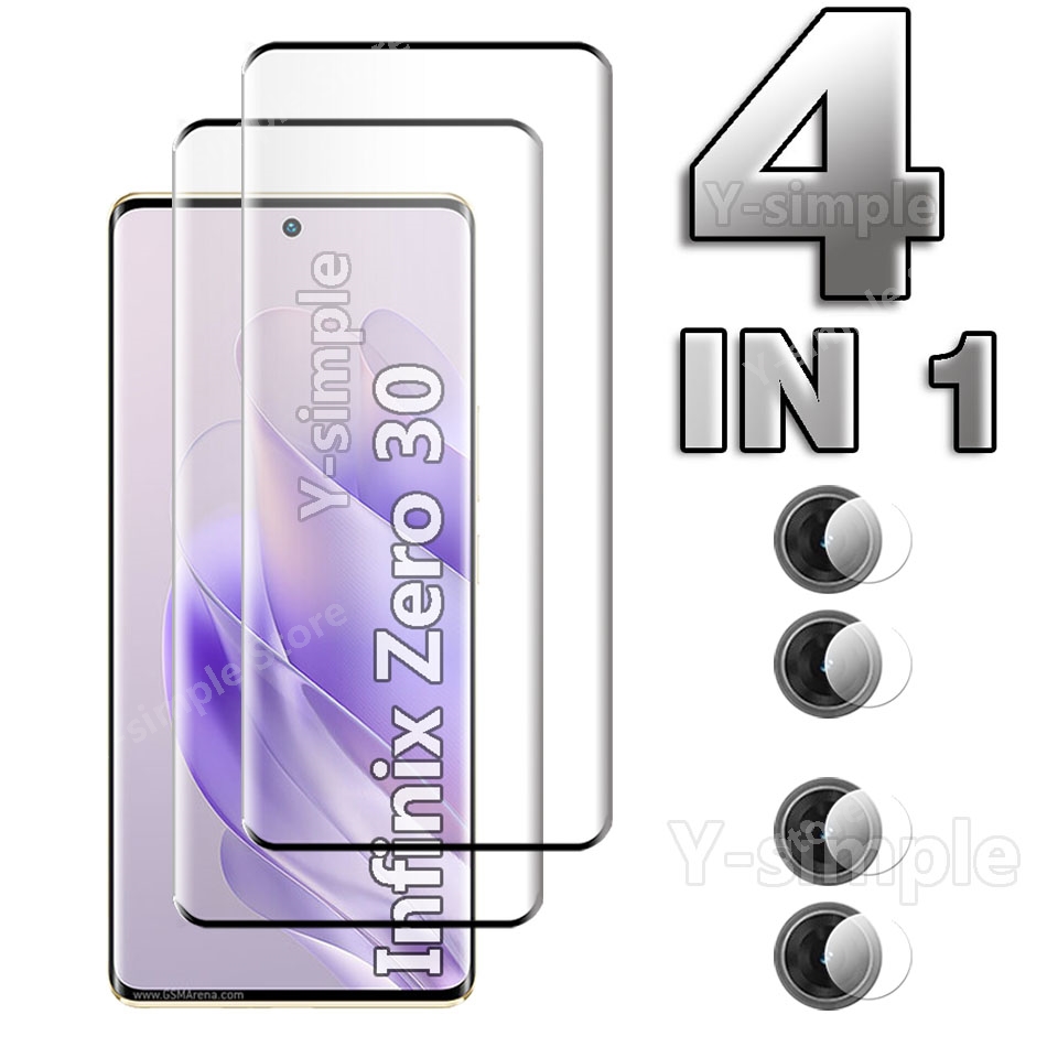 4in1 3D Glass For Infinix Zero - Hd Zero Camera 评论和价格