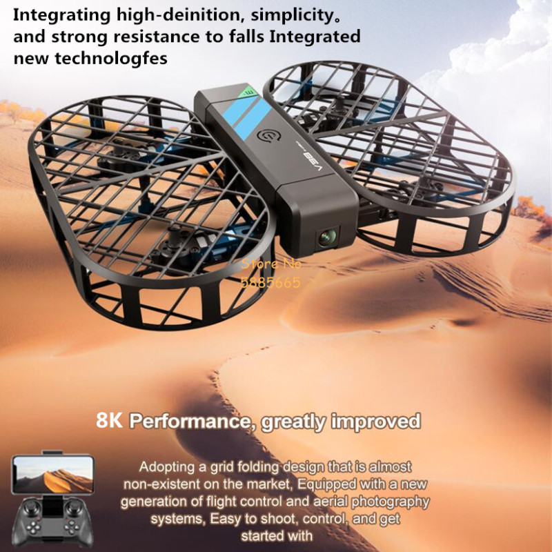 8K HD Camera 360° Protection O - Brushed Drone Motor 评论和价格