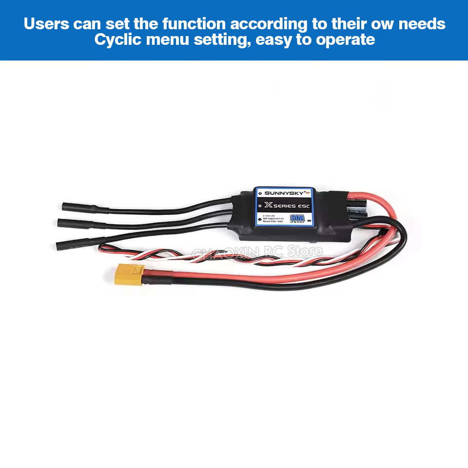 SunnySky X SERIES ESC 80A 2-6S - Lipo Battery 6S 评论和价格