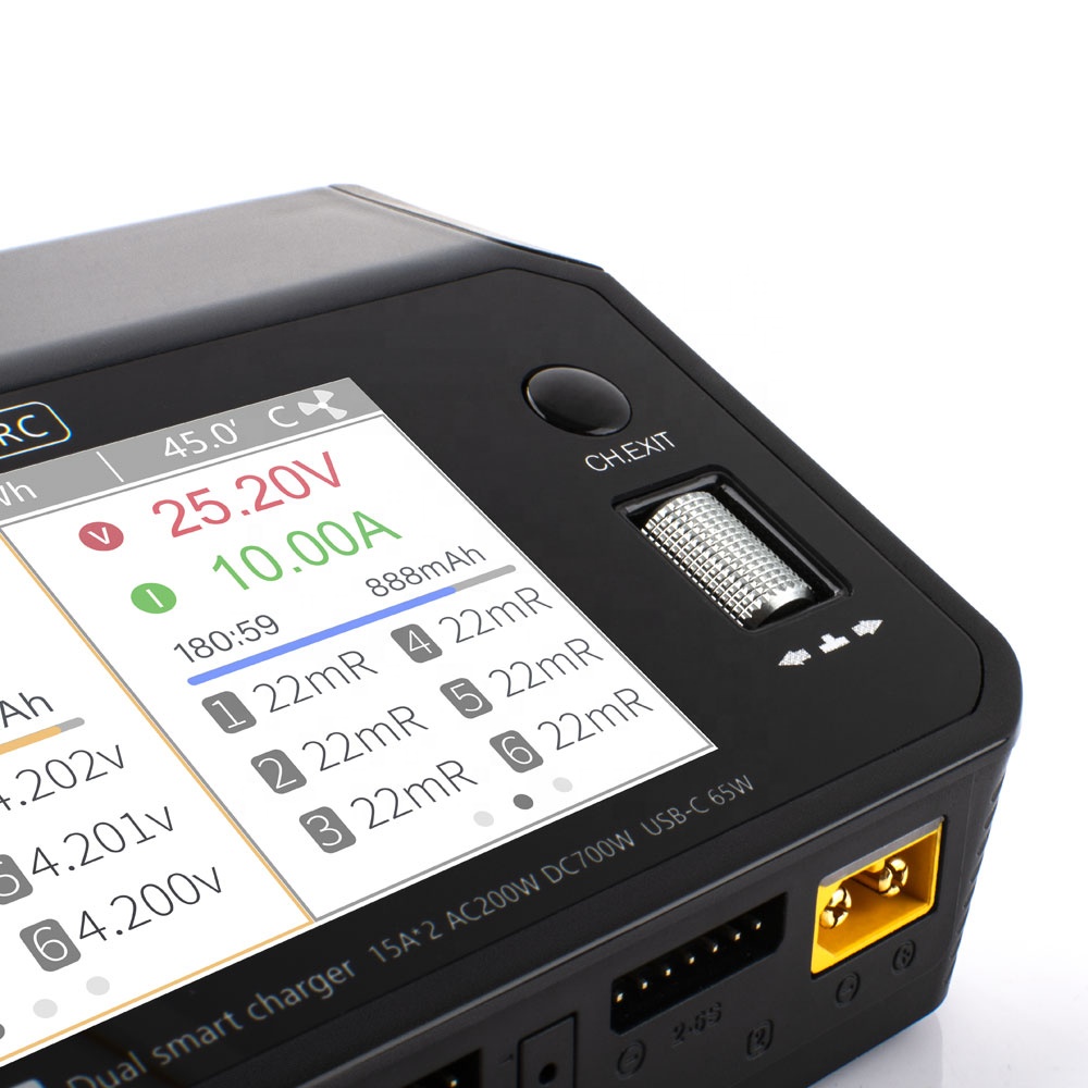 Toolkitrc M6DAC 350W X 2 USB-C - Lipo Battery 6S 评论和价格