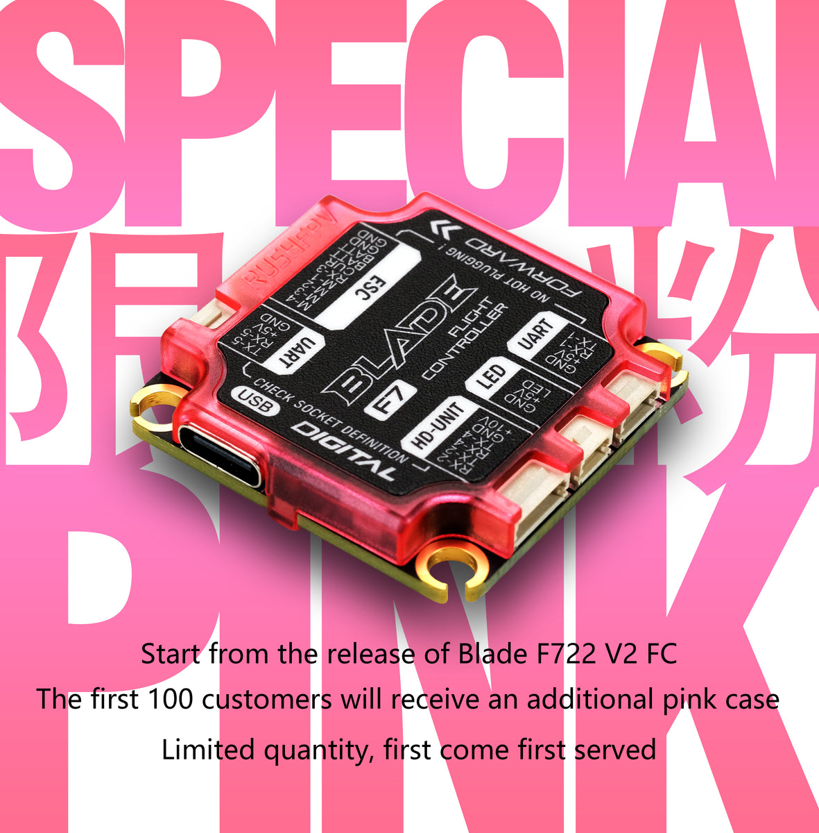 RUSH BLADE F722 V2 Analog Flig - Flight Controller 评论和价格