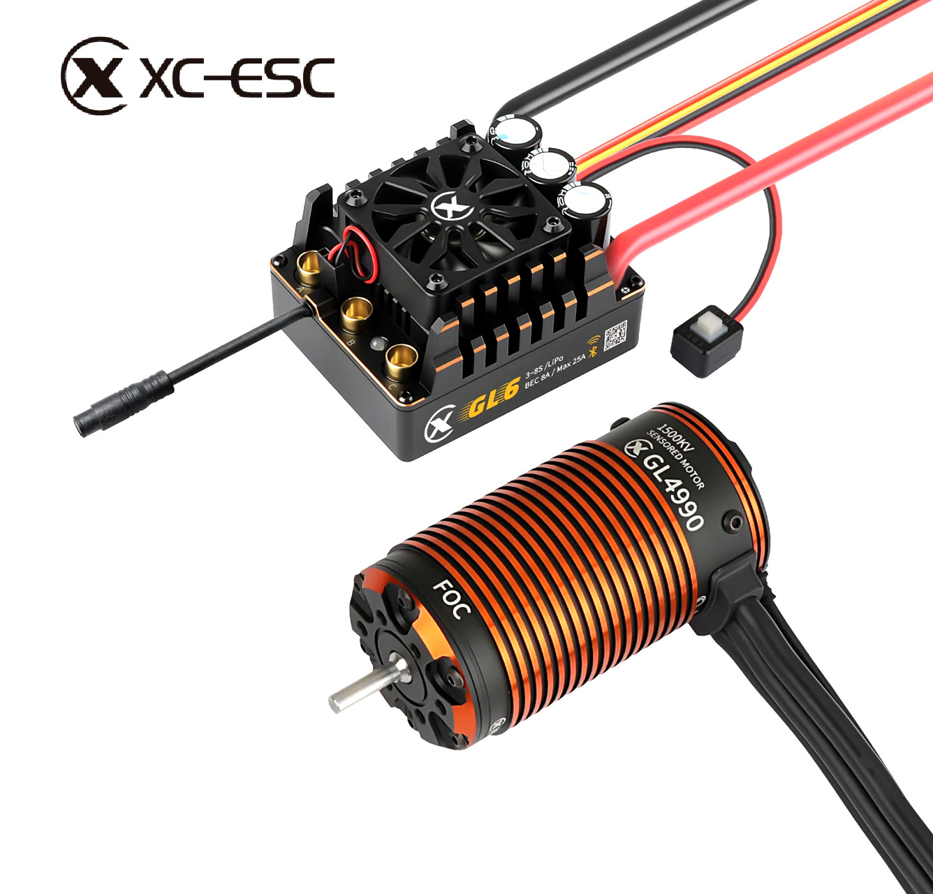 XC COMBO FOC CRAWLER BRUSHLESS - 4 In 1 Esc 评论和价格