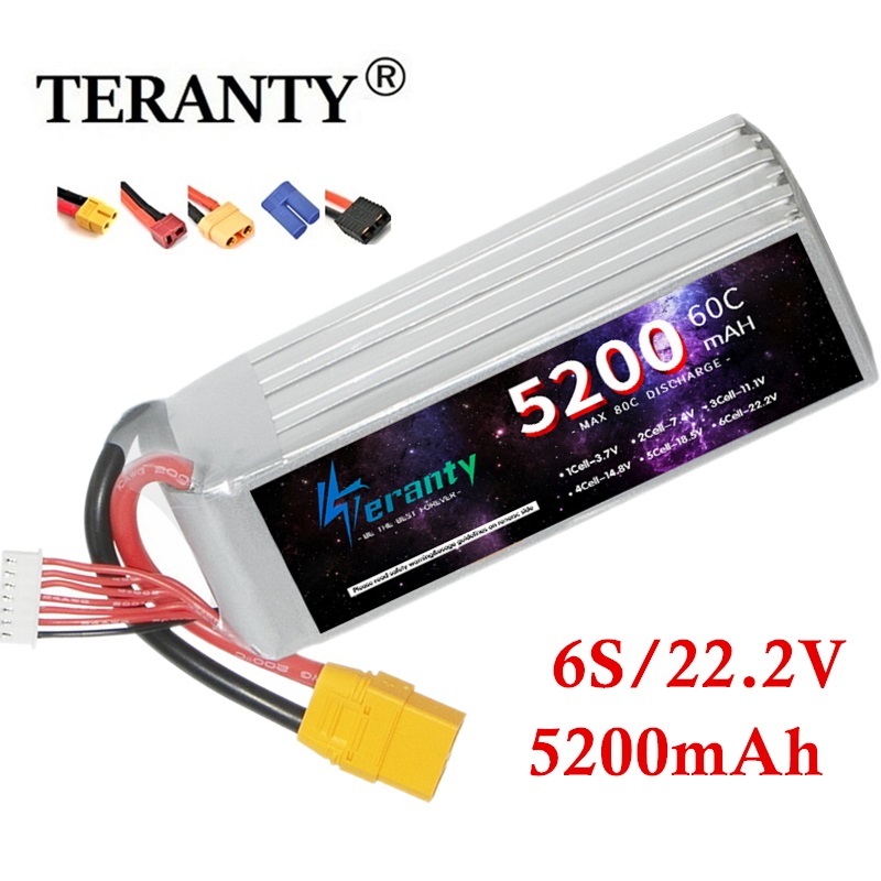 TERANTY 6S 5200mAh Lipo Batter - Lipo Battery 6S 评论和价格