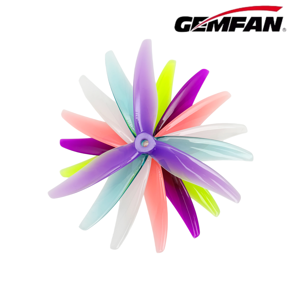 2Pairs Gemfan Hurricane 51377  - 5 Inch Propeller 评论和价格