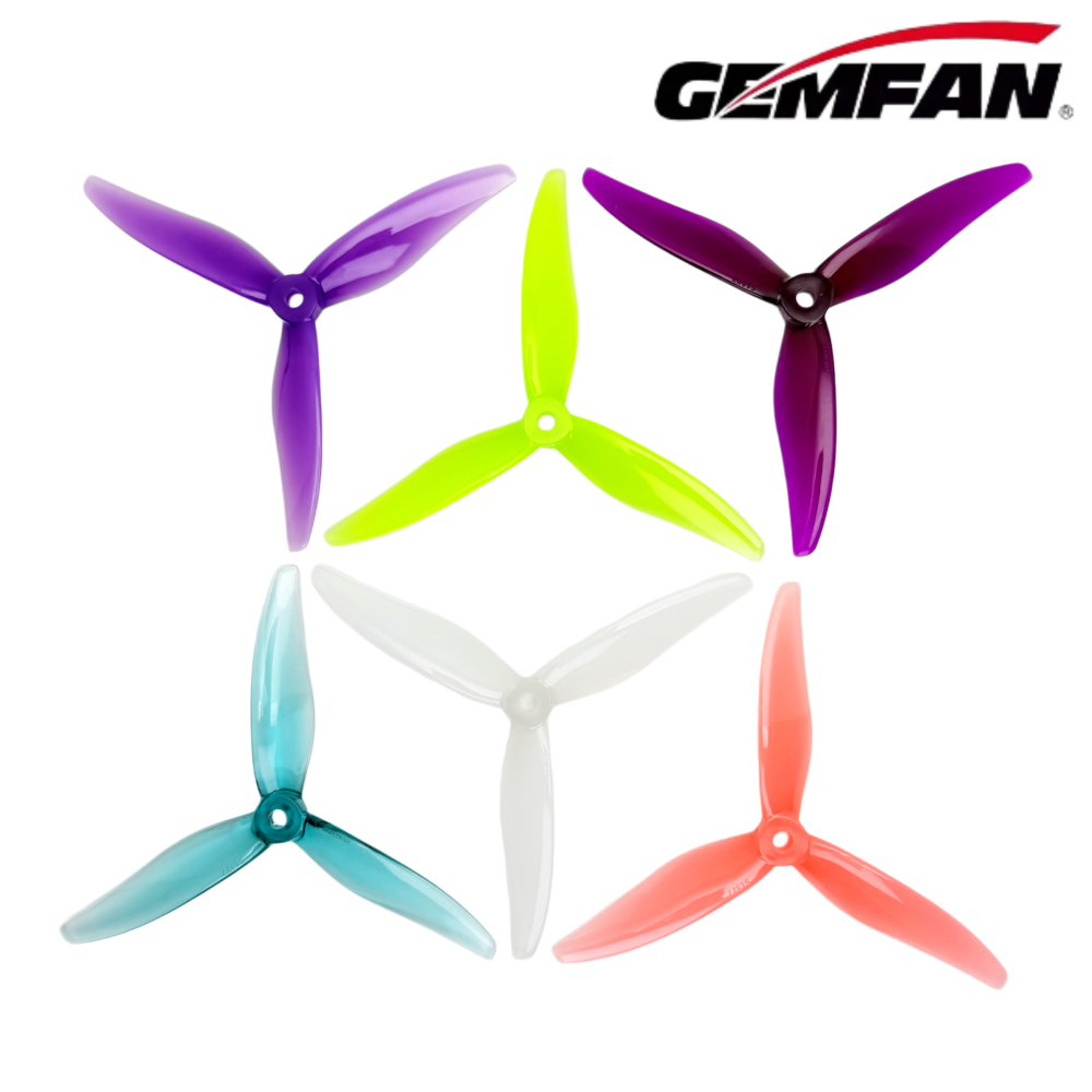 2Pairs Gemfan Hurricane 51377  - 5 Inch Propeller 评论和价格