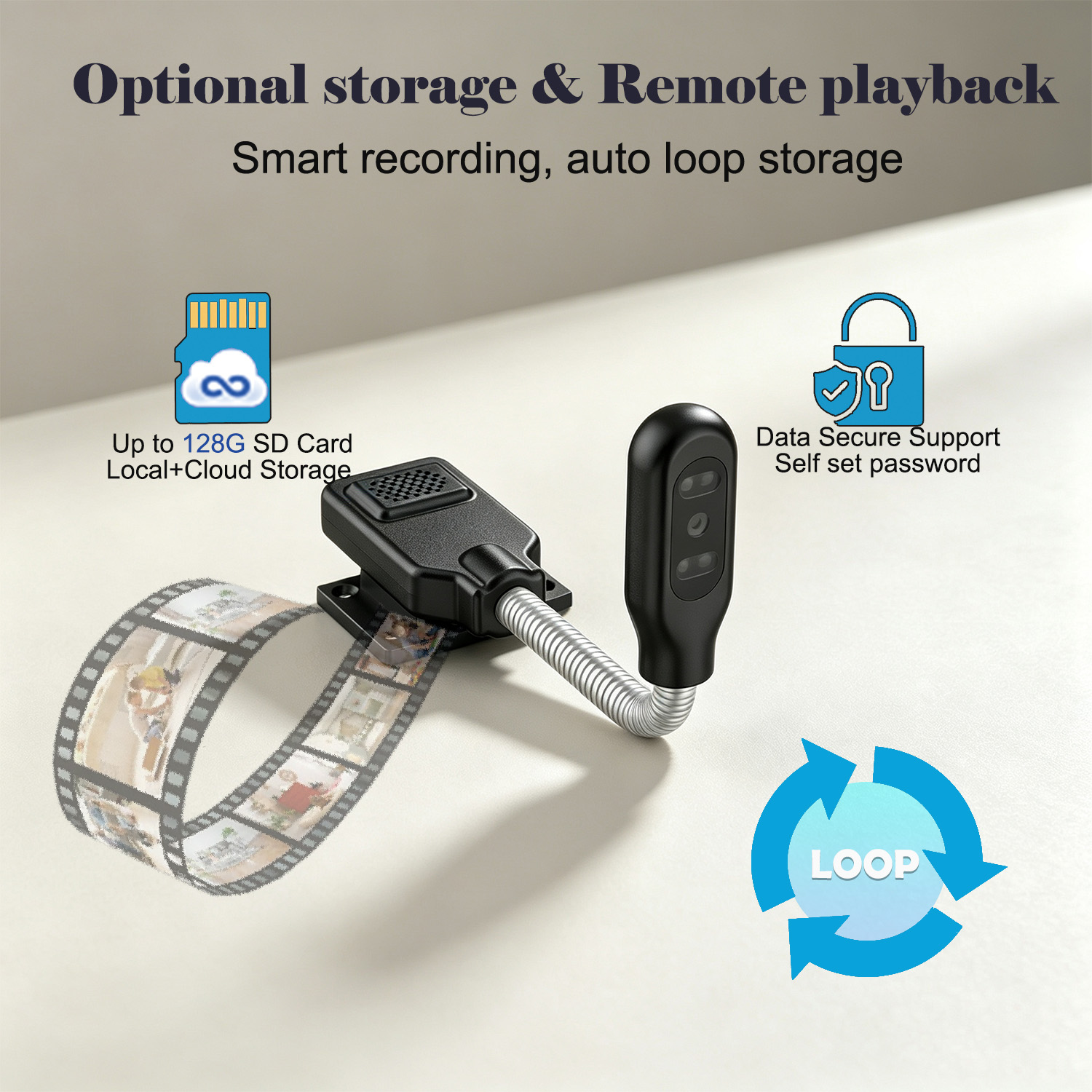 Flexible Gooseneck Baby Pet Mo - Hd Zero Camera 评论和价格