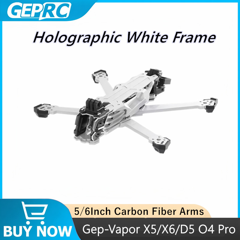 GEPRC GEP-Vapor X5 D5 X6 O4 Pr - Carbon Fiber Drone Frame 评论和价格