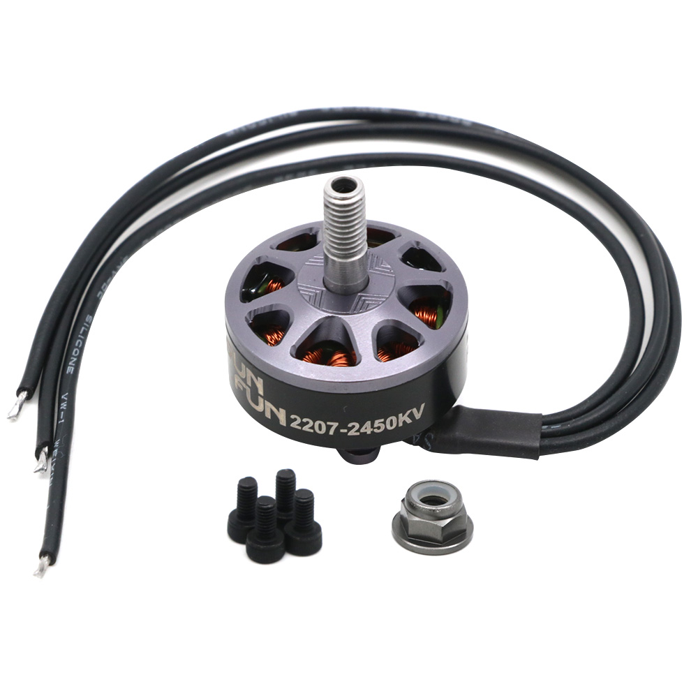 1/4pcs Set Sun Fun 2207 Brushl - Brushed Drone Motor 评论和价格