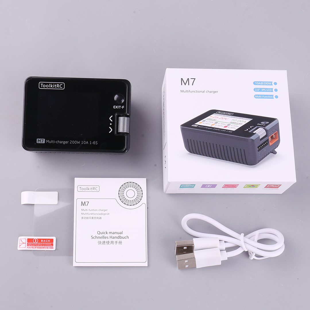 ToolkitRC M7 200W 10A DC Balan - Lipo Battery 6S 评论和价格