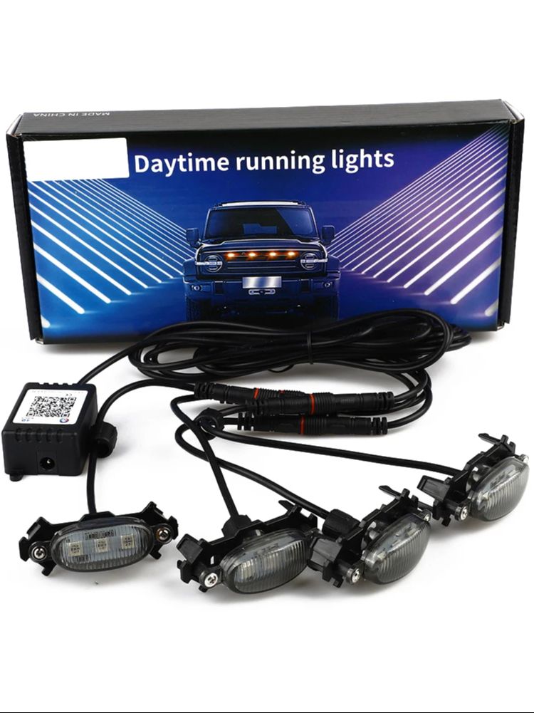 Car Grille LED Lights For Toyo - Smoke Stopper 评论和价格