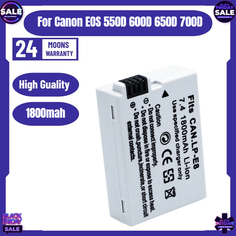 New LP-E8 Camera Battery for C - Drone 评论和价格