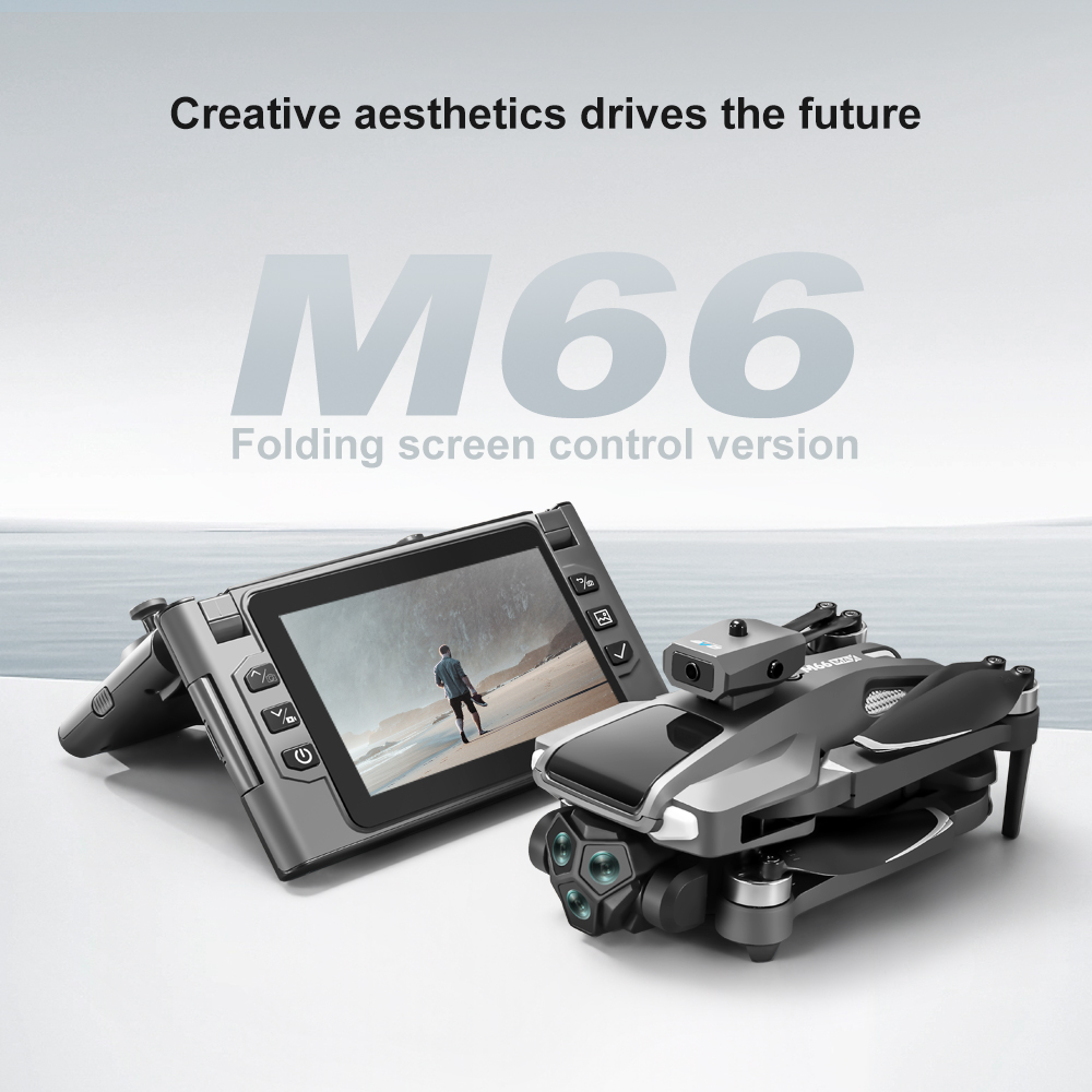 Foldable M66 RC Drone with 4.5 - Brushed Drone Motor 评论和价格