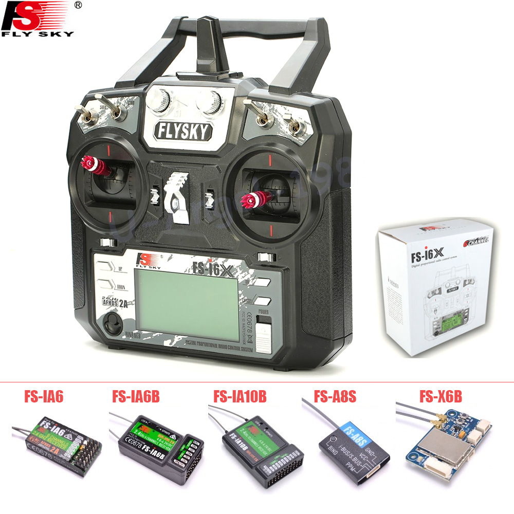 FLYSKY FS-i6X FS i6X 10CH 2.4G - Flysky Transmitter 评论和价格