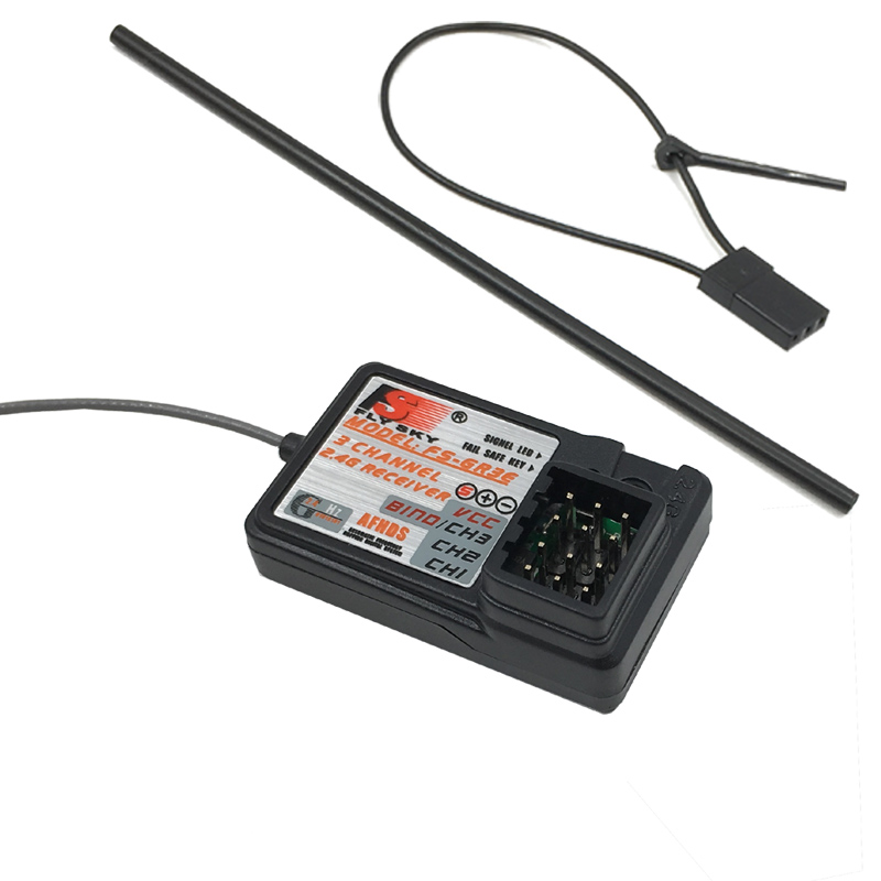 2PCS Flysky FS-GR3E AFHDS 3CH  - Flysky Transmitter 评论和价格