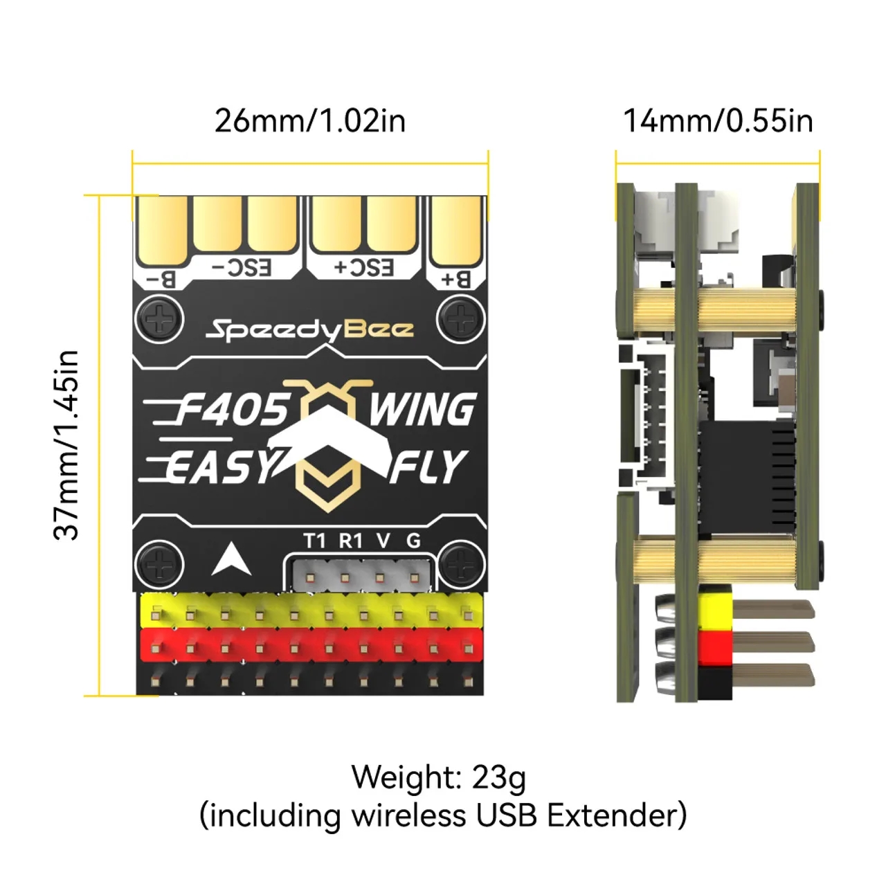 SpeedyBee F405 WING MINI Fixed - Flight Controller 评论和价格