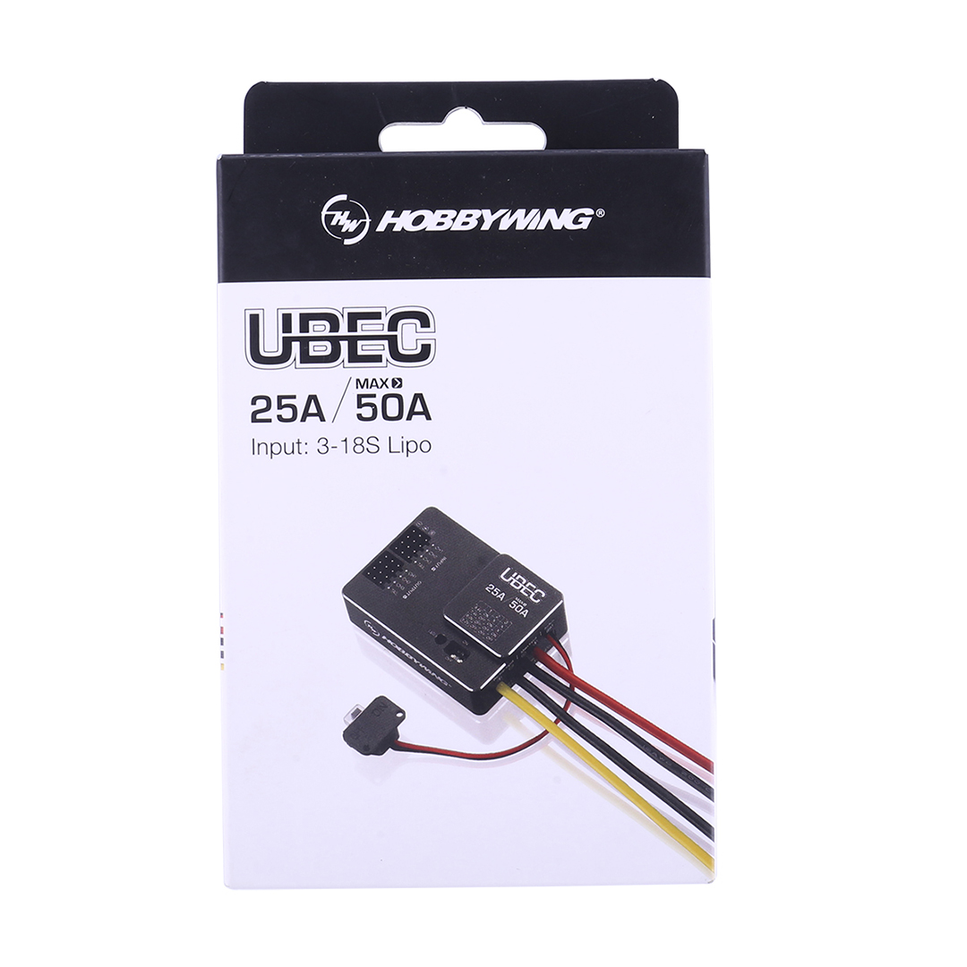 Hobbywing UBEC 25A HV 3-18S Mo - Mini Drone 评论和价格