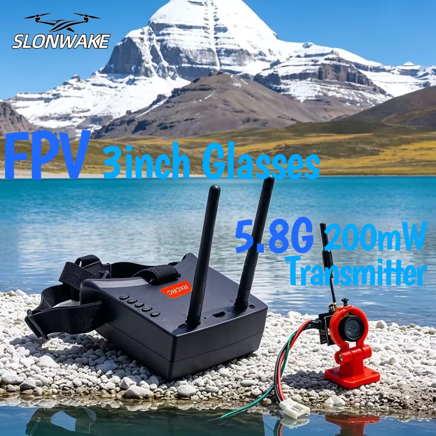 SLONWAKE 5.8G Analog VTX Trans - Analog Fpv Camera 评论和价格