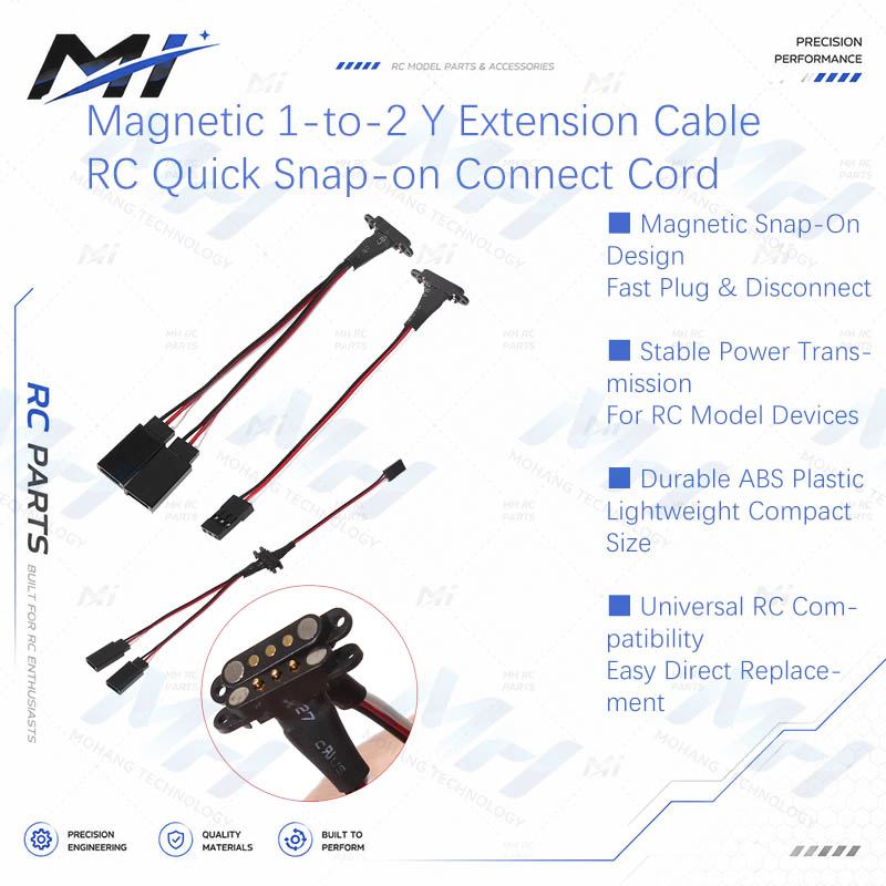 Magnetic 1-to-2 Y Extension Ca - Rc Drone 评论和价格