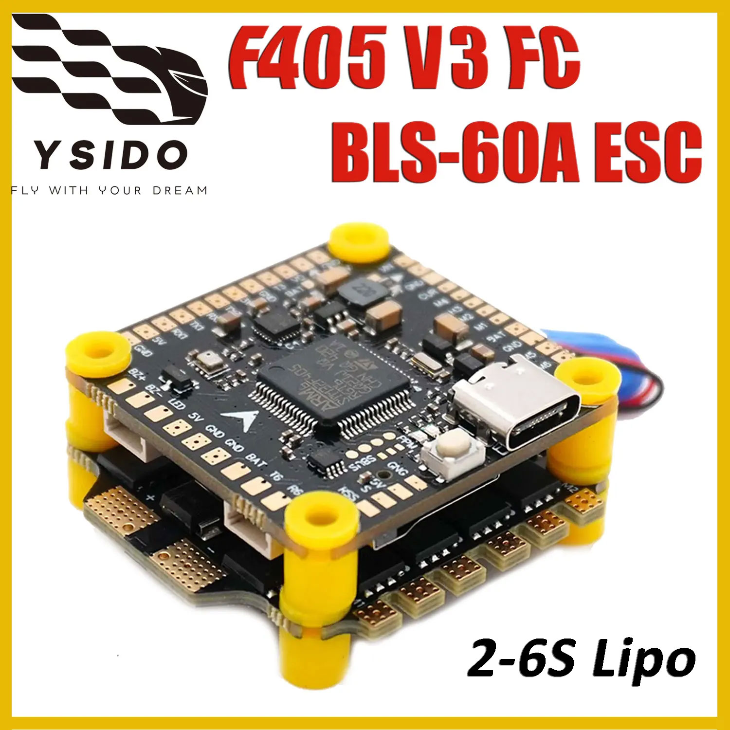 YSIDO F405 V3 Flight Controlle - F405 Flight Controller 评论和价格
