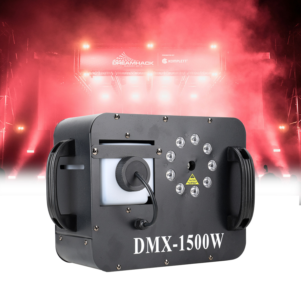 1500W Fog Smoke Machine RGB 9X - Smoke Stopper 评论和价格