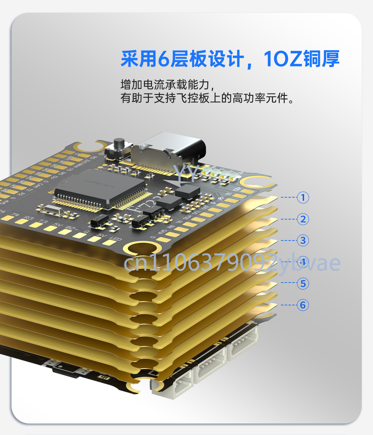 FPV Racing Flight Controller F - F722 Flight Controller 评论和价格