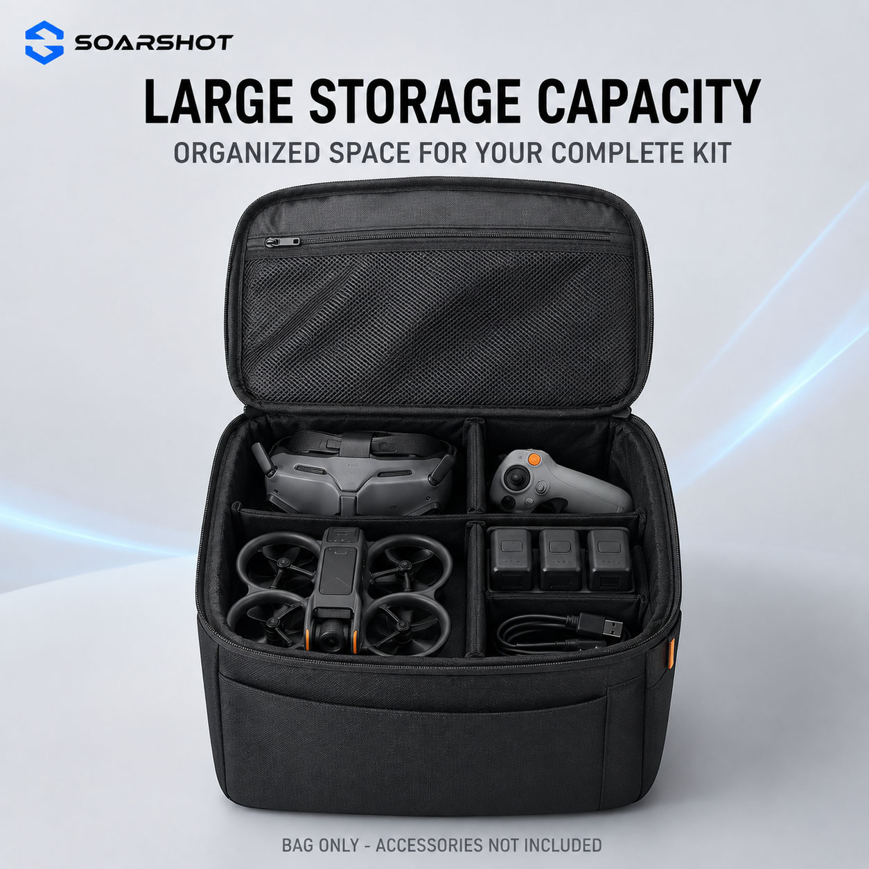 SOARSHOT Carrying Case for DJI - Drone Goggles Dji 评论和价格