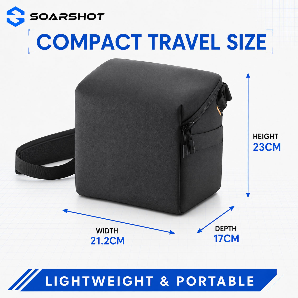 SOARSHOT Carrying Case for DJI - Drone Goggles Dji 评论和价格